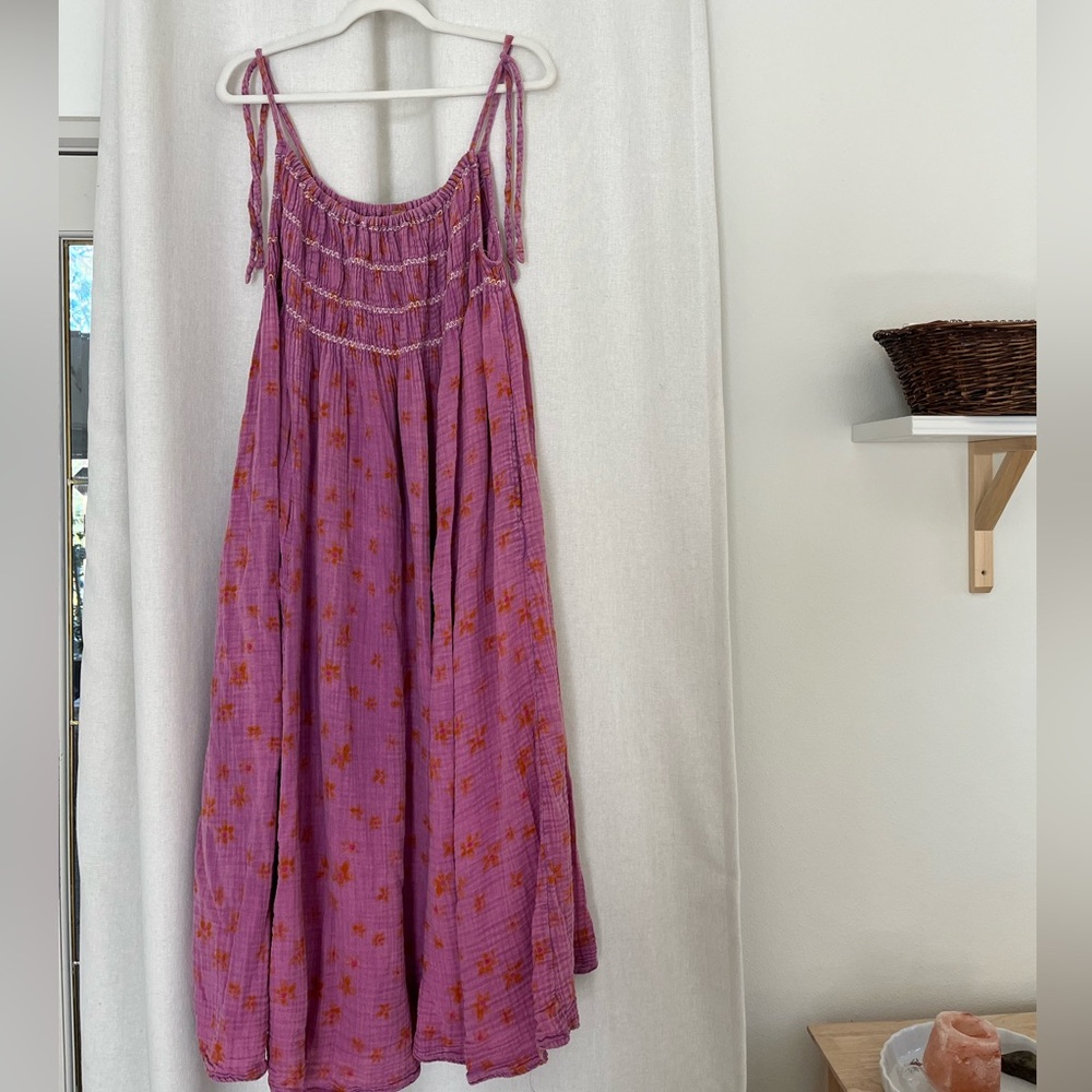 FREE PEOPLE azure midi dress